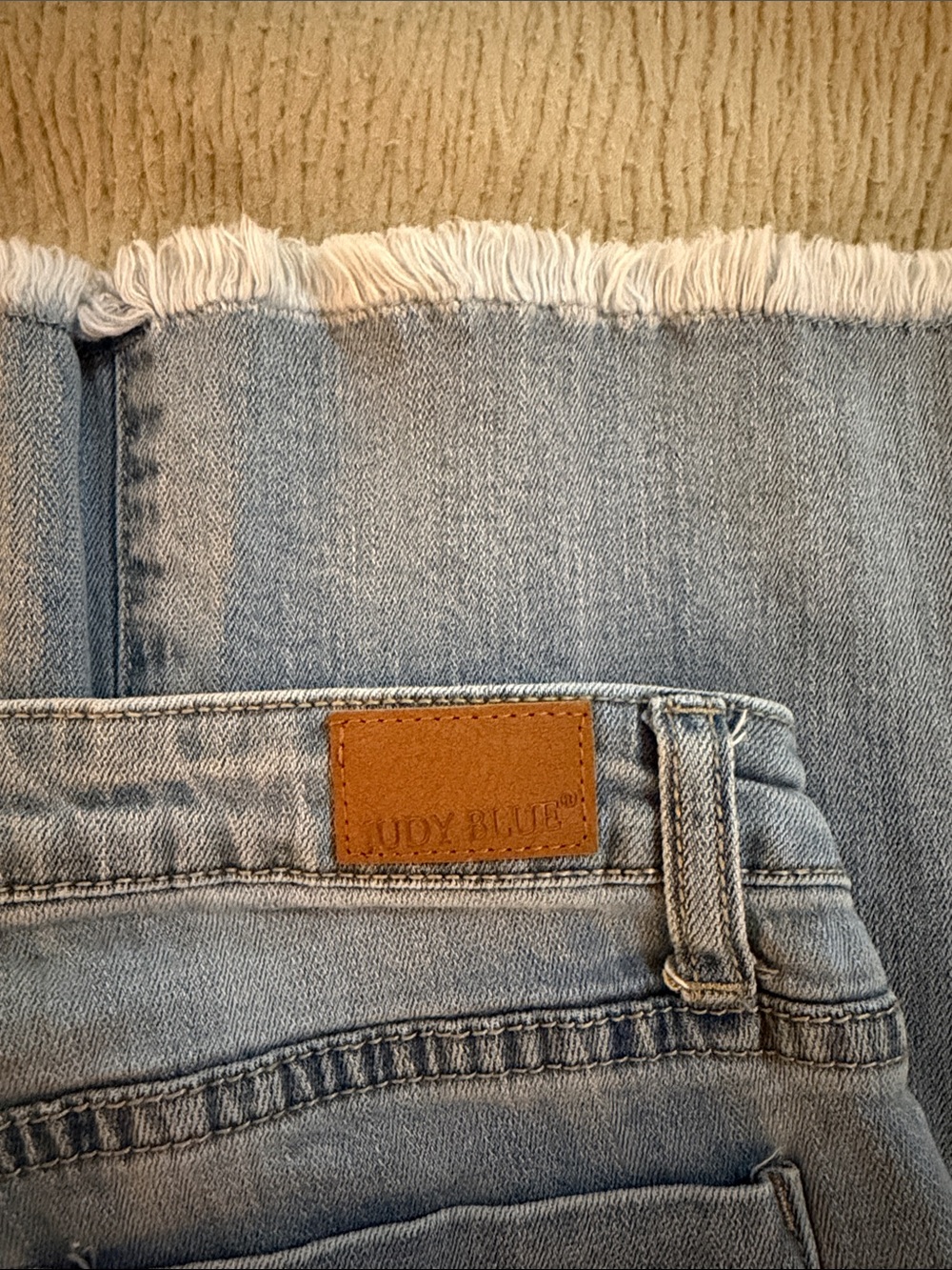 Judy Blue Light Blue Cropped-Flare Leg Jeans - Picture 5 of 5